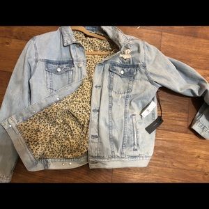 NWT Jean Jacket